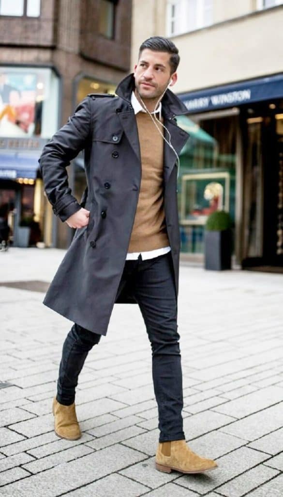 How To Wear A Pea Coat Dynamic Pea Coats For Men