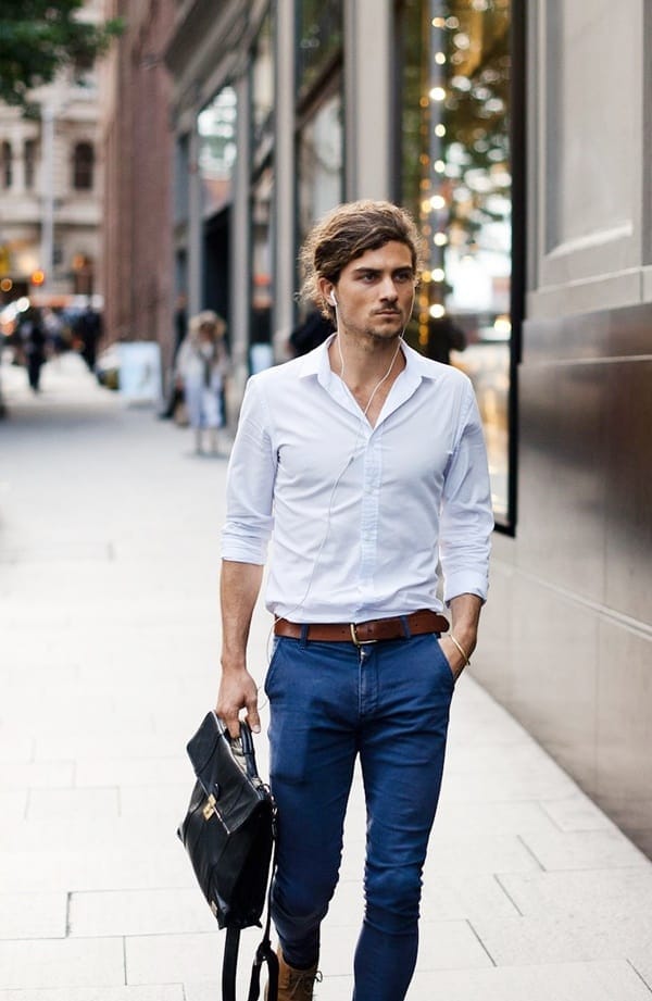 30 Blue Jeans And White Shirt Outfits Ideas For Men Fashion Hombre 6817