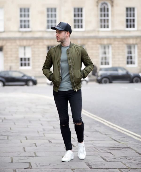 Green Sport Jacket Combo | Mens outfits, Well dressed men, Stylish men