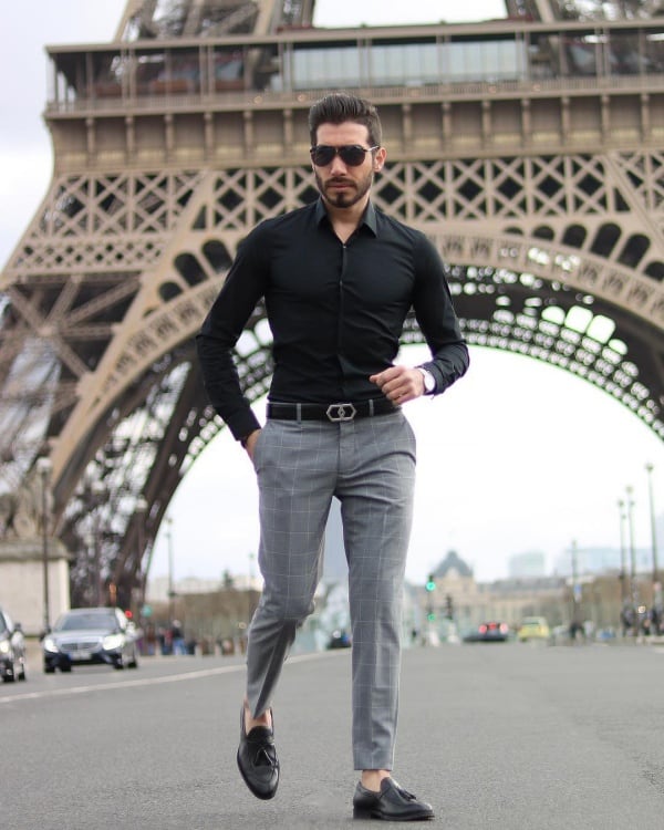 Mens Grey Pants With Shirts Beautiful Combination Outfits 2022  Mens  business casual outfits Men fashion casual shirts Men fashion casual  outfits