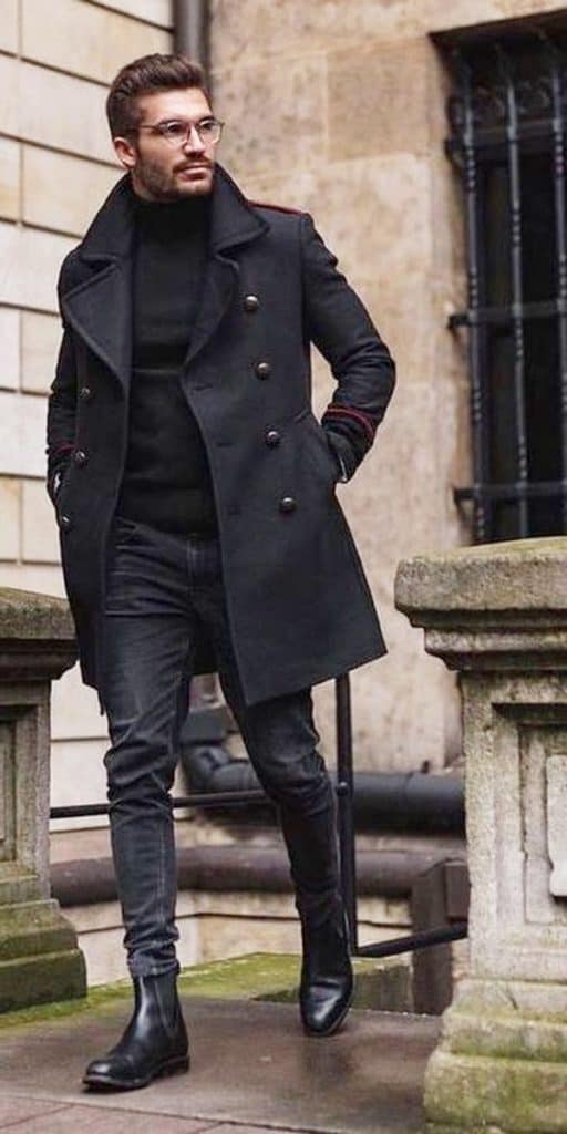 How To Wear A Pea Coat 40 Dynamic Pea Coats For Men 5581