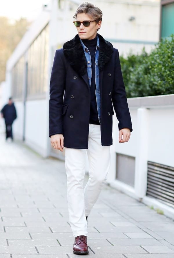 How To Wear a Pea Coat? - 40 Dynamic Pea Coats For Men