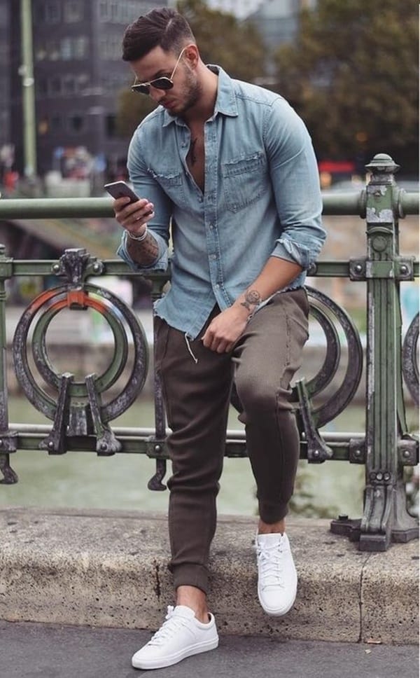 What To Wear With a Denim Shirt? - 60 Men's Denim Shirt Outfit