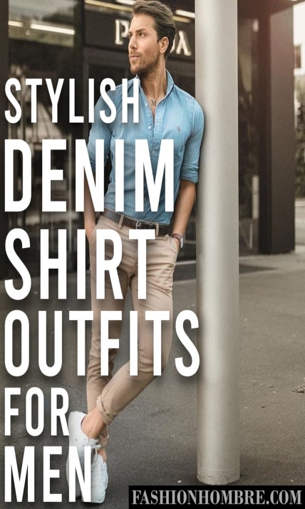 Share more than 159 denim dress shirt outfit - dedaotaonec