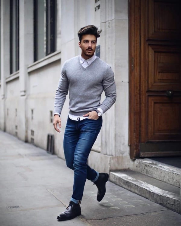 41 Best Blue Jeans With White Shirt Outfits For Men - Fashion Hombre