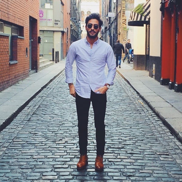 20 Outfit Ideas To Wear Black Pants With Brown Shoes For, 44% OFF