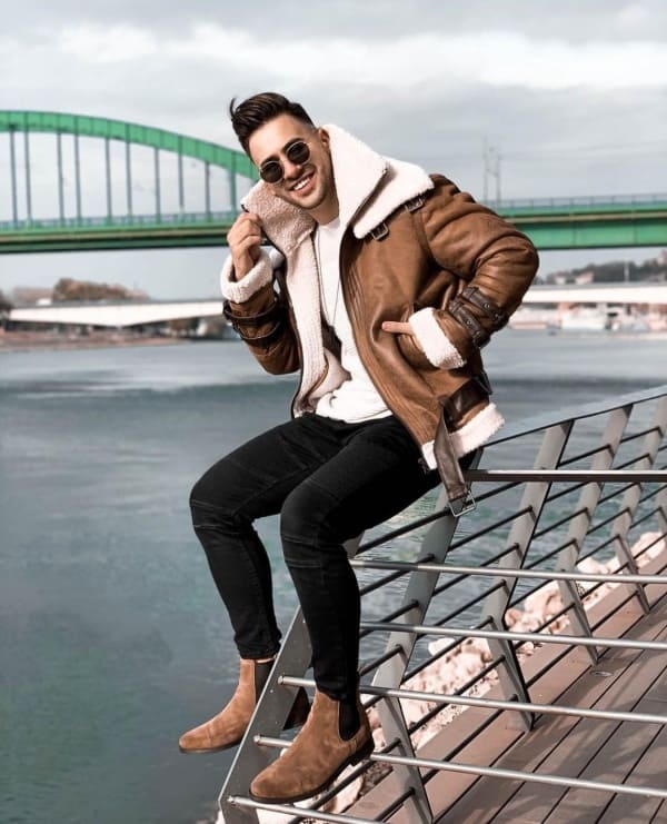 15 Men Outfits With Leather Pants  Styleoholic