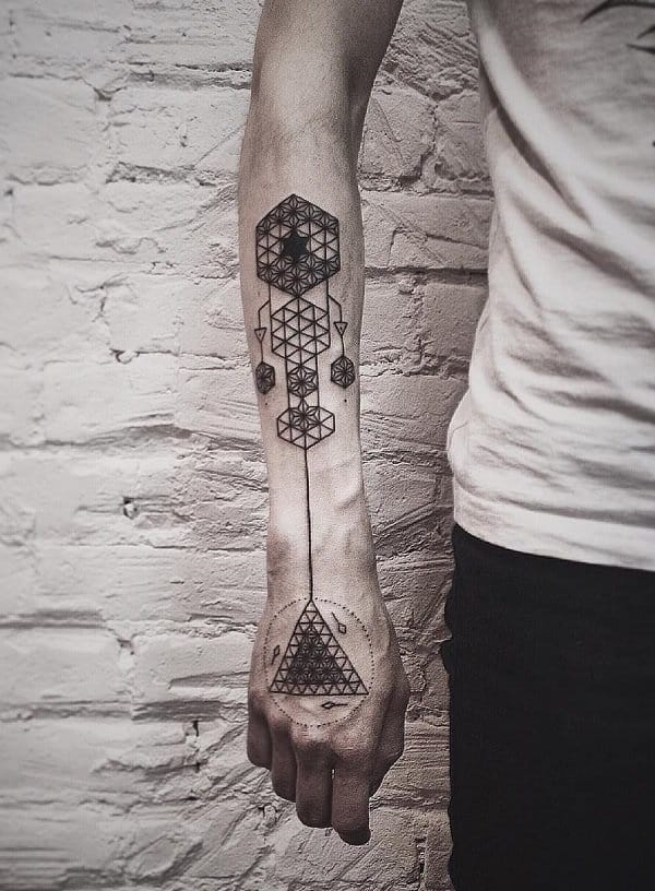 minimalist forearm tattoos for guys