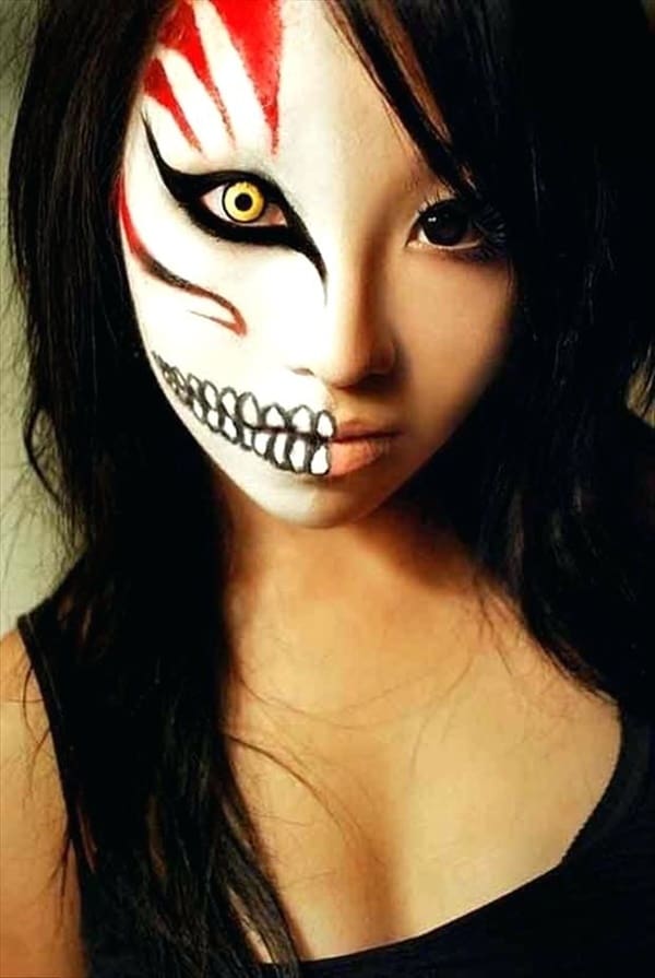 Easy Halloween Face Painting Ideas For Adults