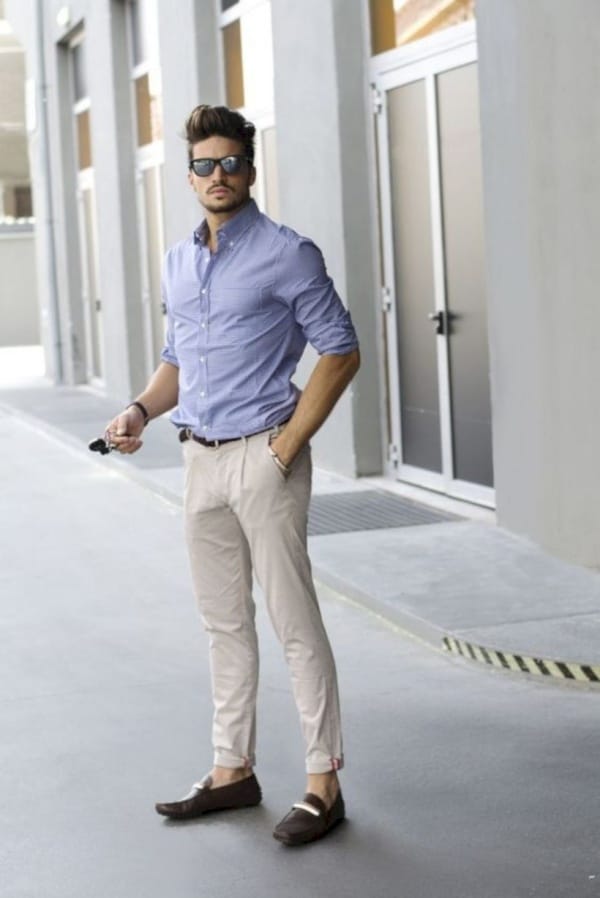 30 Best Chinos And Shirt Combinations For Men Fashion Hombre