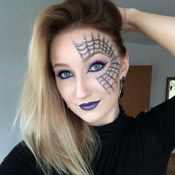 78 Easy Halloween Face Painting Ideas For Adults - Fashion Hombre