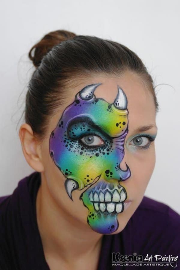 78 Easy Halloween  Face  Painting  Ideas For Adults  Fashion 