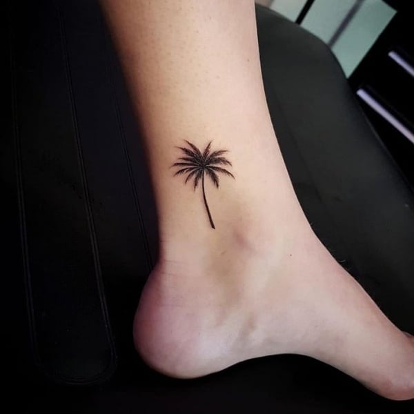 Skin fx tattoos  Cute little palm tree done by Corpse a while ago  To  book in give us a call on  07 55921905 or Send us an email on
