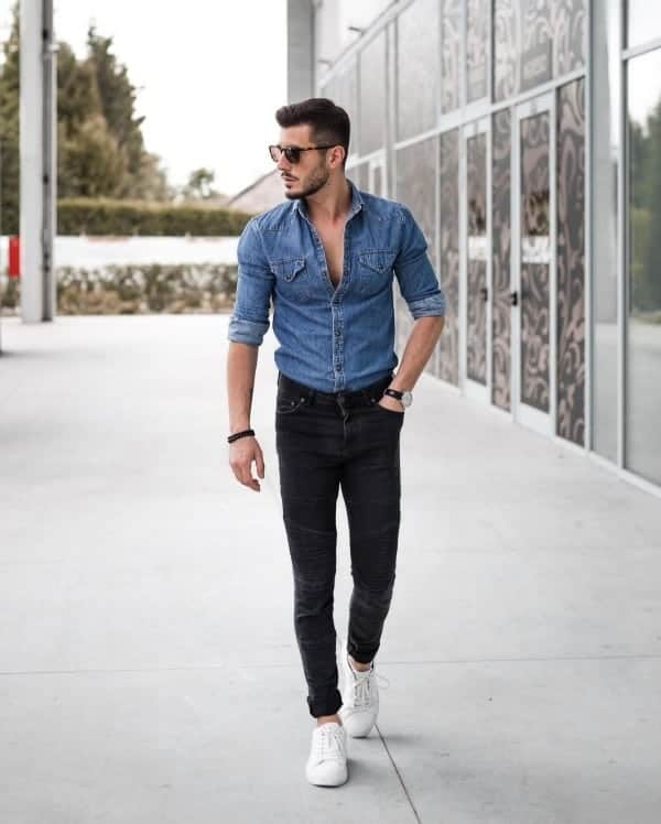Shirt With Black Jeans Discount Store, Save 44% | jlcatj.gob.mx