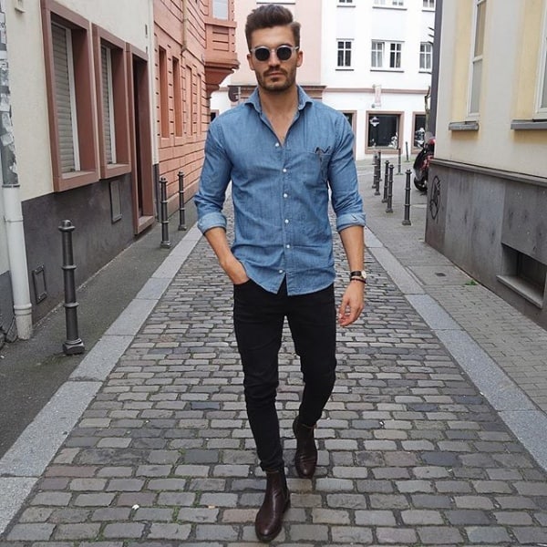 What to Wear with Black Jeans Mens Style Guide  The Trend Spotter